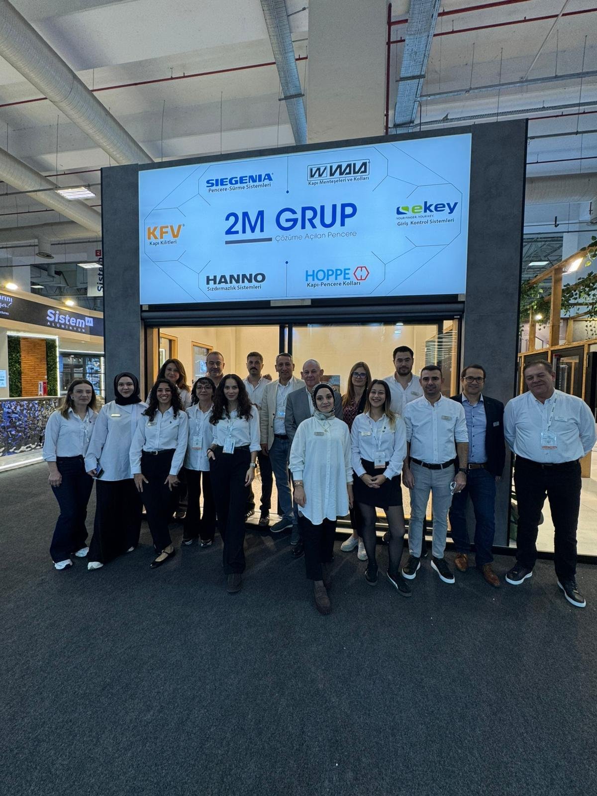 26.Avrasya Cam,Pencere ve Kapı Fuarına Katıldık